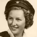 Princess Astrid, student 1950 (Photo: E Rude, The Royal Court Photo Archive)